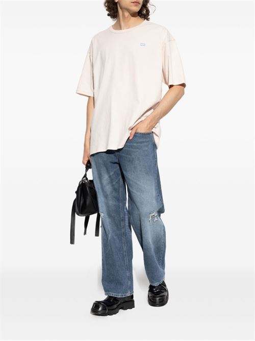 T-shirt uomo Diesel sabbia mini logo DIESEL | A164000QIAM3EN