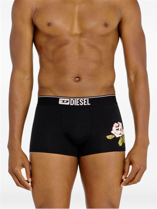 Boxer intimo uomo Diesel 3-pack nero e rosa DIESEL | A193910KNCSE7654