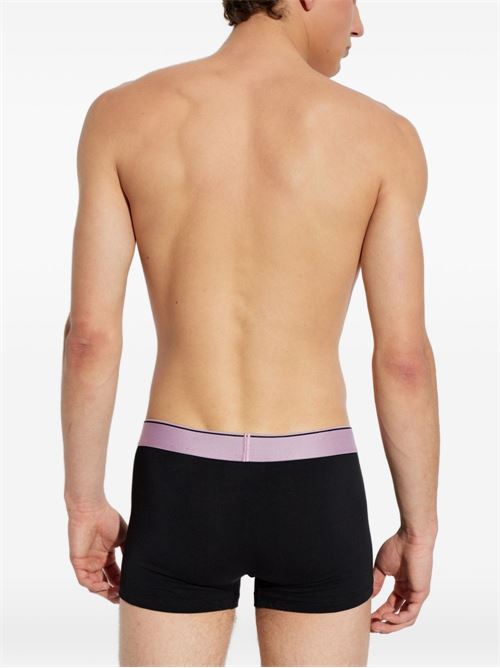 Boxer intimo uomo Diesel Damien 3-pack nero e rosa con logo DIESEL | A193910PLDCE7700