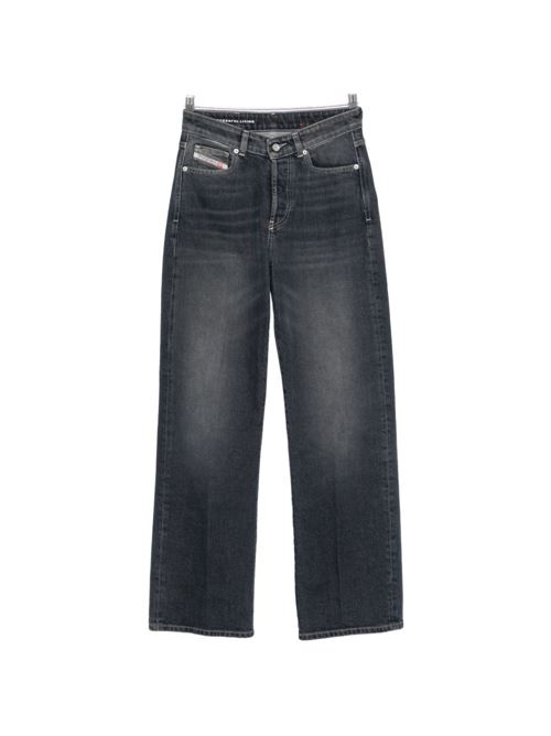 Jeans Diesel 1971 D-Sent da donna blu scuro con vita alta e gamba dritta DIESEL | A19871007EI01