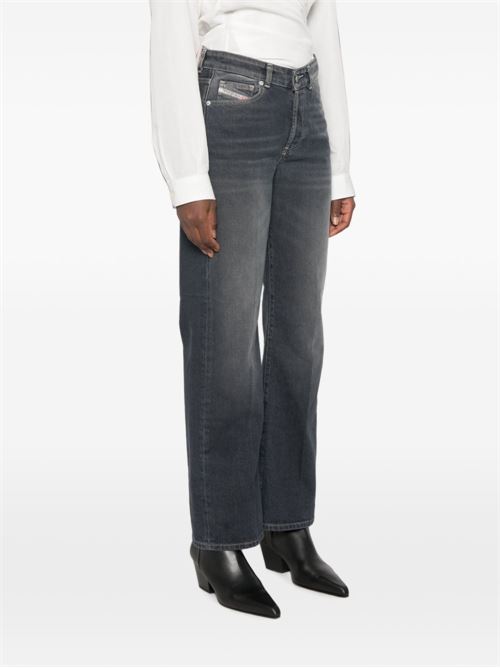 Jeans Diesel 1971 D-Sent da donna blu scuro con vita alta e gamba dritta DIESEL | A19871007EI01