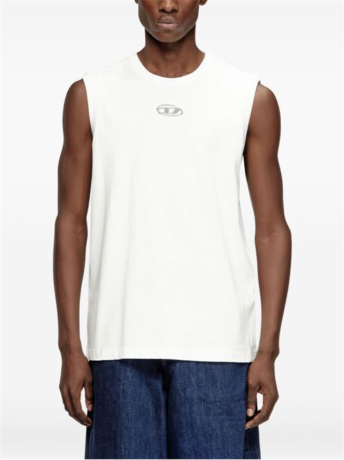 Canotta uomo Diesel bianca con logo DIESEL | A217430JMBB141