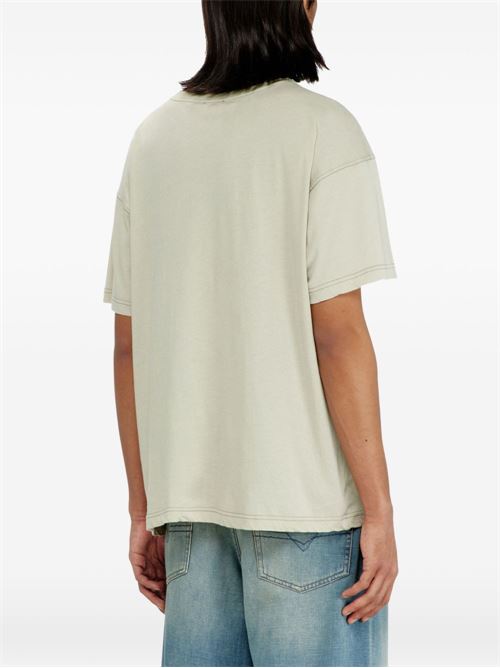 T-shirt uomo Diesel T-Norm-AA1 sabbia con stampa Phoenix DIESEL | A222110NJCF77F