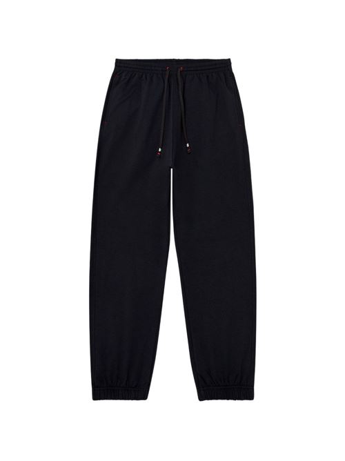 Pantalone felpa uomo Diesel Lenny-D-Core nero DIESEL | A228010SIBH9XX