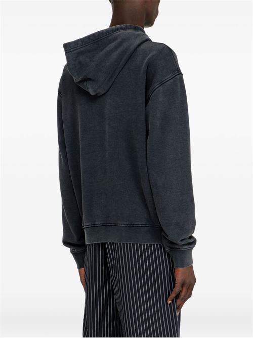 Felpa uomo Diesel grigia con strass DIESEL | A228930SJBV97WA