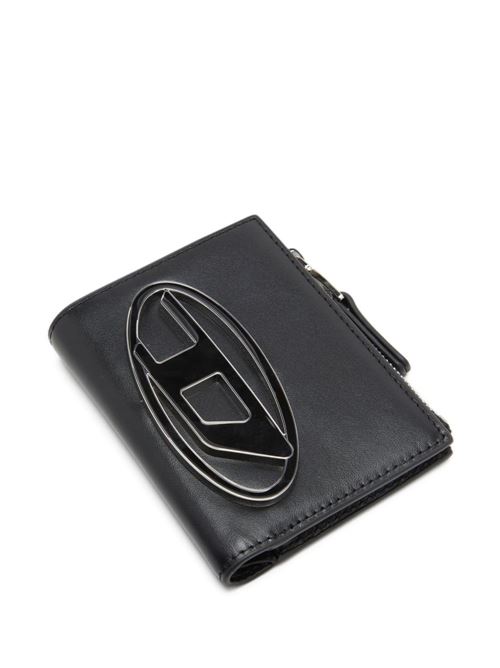 Portafoglio uomo Diesel 1DR in pelle nero DIESEL | X09888PR818T8013