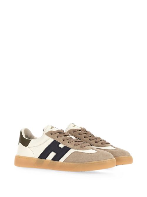 Sneakers uomo Hogan Cool bianche e blu in pelle HOGAN | HXM6470FB60UHC964M.