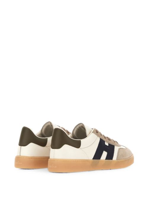 Sneakers uomo Hogan Cool bianche e blu in pelle HOGAN | HXM6470FB60UHC964M.