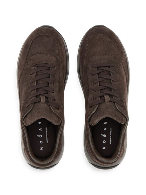 Sneakers uomo Hogan Urban Light testa di moro in crosta HOGAN | HXM7190GH50VGGS808.