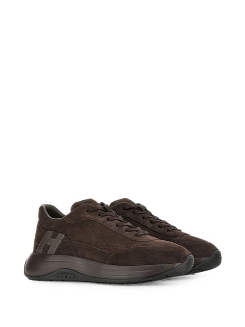 Sneakers uomo Hogan Urban Light testa di moro in crosta HOGAN | HXM7190GH50VGGS808.