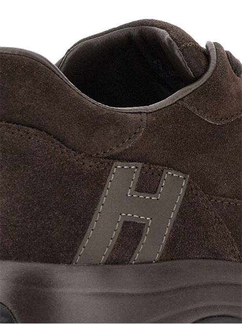 Sneakers uomo Hogan Urban Light testa di moro in crosta HOGAN | HXM7190GH50VGGS808.