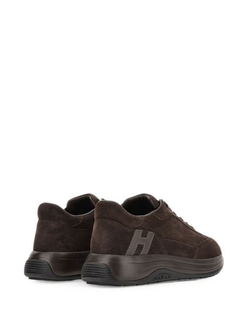Sneakers uomo Hogan Urban Light testa di moro in crosta HOGAN | HXM7190GH50VGGS808.