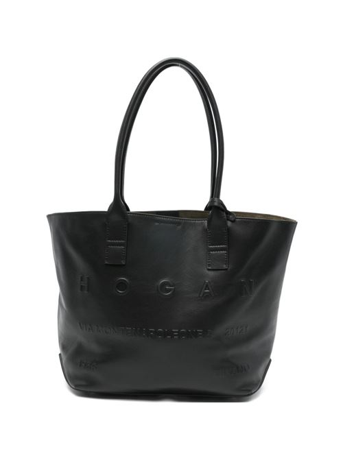 Borsa donna Hogan Address piccola nera in pelle HOGAN | KBW01TA0200TZPB999.