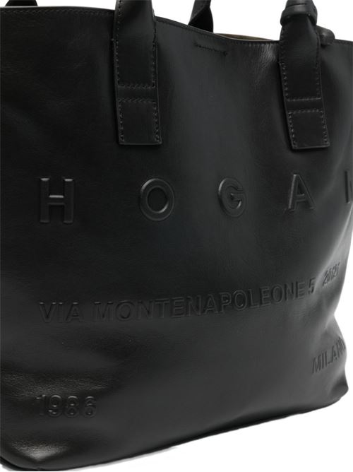 Borsa donna Hogan Address piccola nera in pelle HOGAN | KBW01TA0200TZPB999.