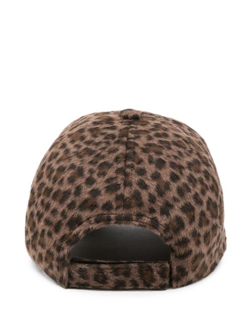 Cappello baseball Liu Jo da donna in tessuto effetto cavallino con fantasia leopardata LIU-JO | 2F6048T6089S19E1