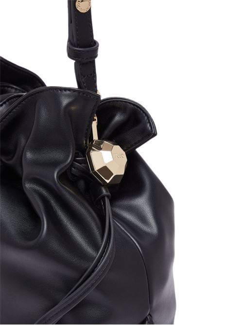 Borsa a spalla Liu Jo Riccy M nera con chiusura a coulisse LIU-JO | AF6096E106522222
