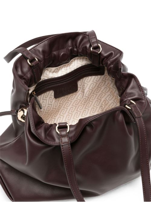 Borsa tote Liu Jo Riccy L color melanzana dalla forma ampia e capiente LIU-JO | AF6098E106591718