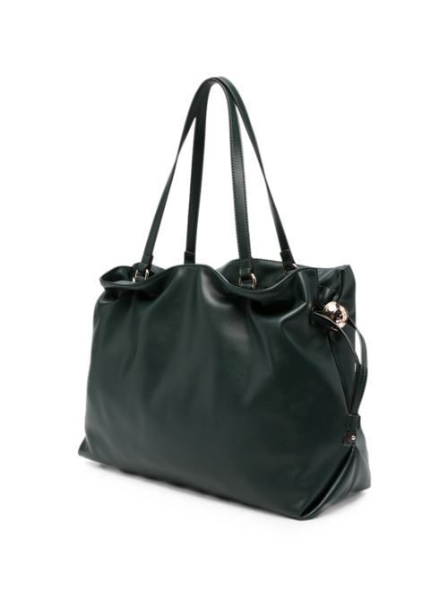 Borsa tote Liu Jo Riccy L verde foresta dalla linea ampia e contemporanea LIU-JO | AF6098E106595320