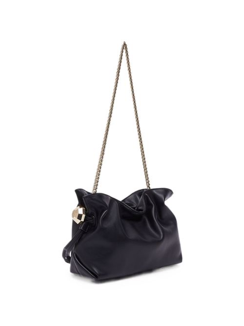 Borsa a spalla Liu Jo Riccy S nera dalla forma morbida e compatta LIU-JO | AF6099E106522222