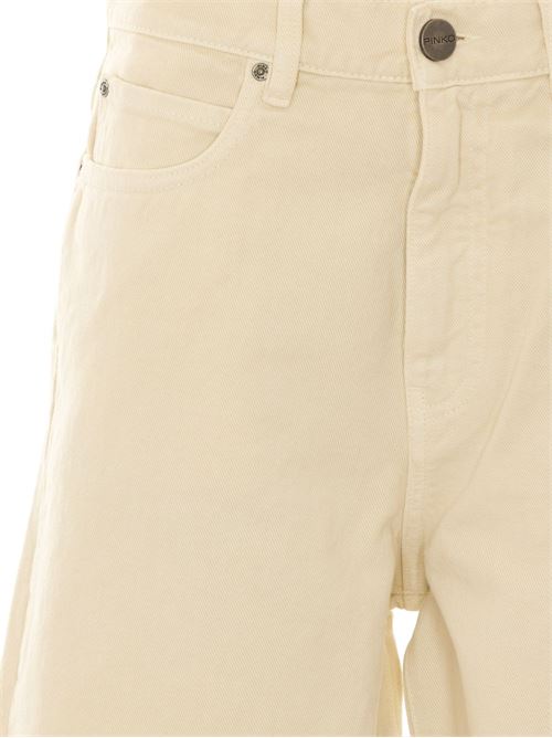 Jeans donna Pinko Estelle sabbia over fit PINKO | 103857A3KUC21