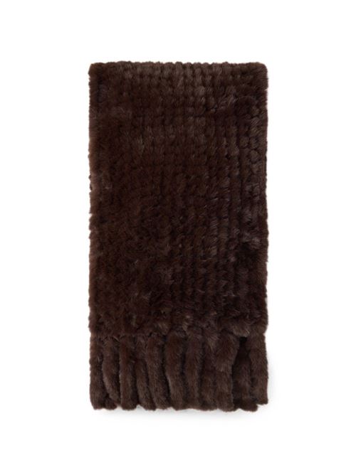 Sciarpa donna Pinko Geloso marrone in tricot PINKO | 107079A3EHL72