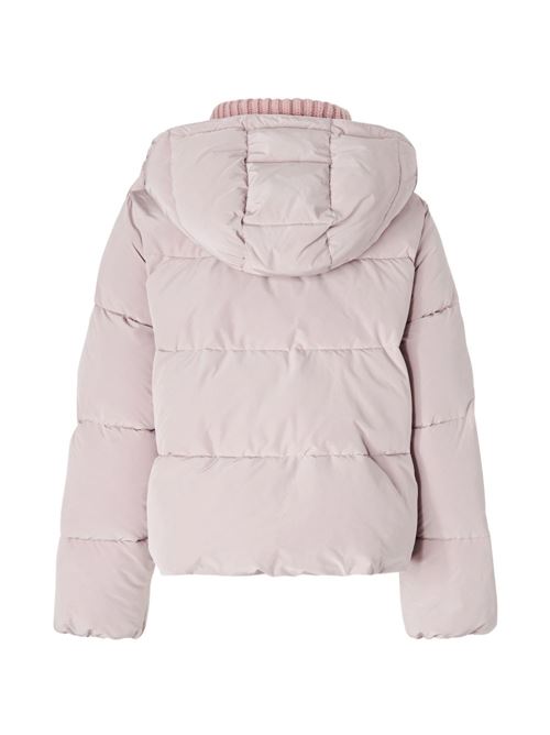 Capospalla donna Pinko Dianthus rosa opaco con collo in maglia PINKO | 107161A39JO06