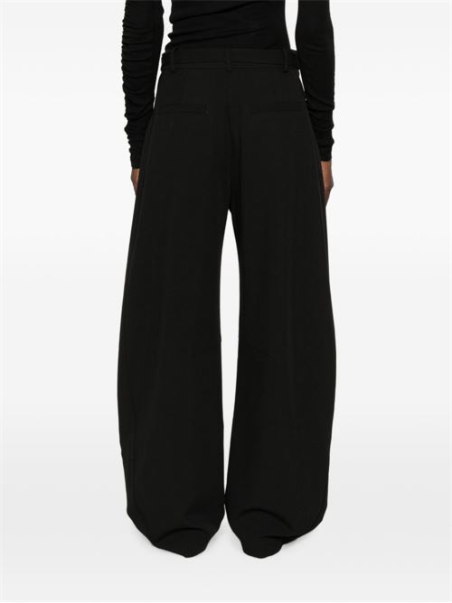 Pantalone donna Pinko New Lexy nero con cintura PINKO | 107201A18EZ99