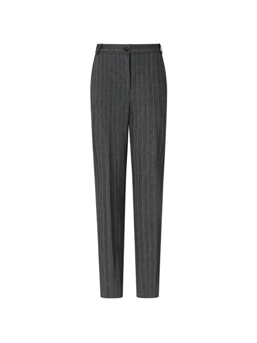 Pantalone donna Pinko Pleione grigio e rosa gessato PINKO | 107264A3FFIN4