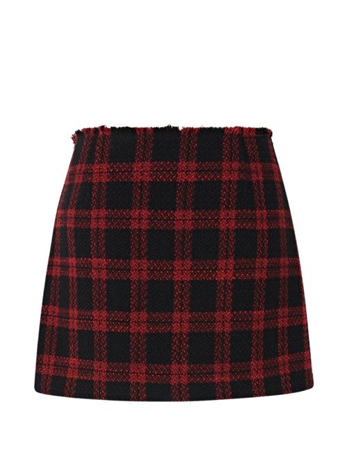 Gonna donna Pinko Grevillea rossa e nera check PINKO | 107435A3GNZR4