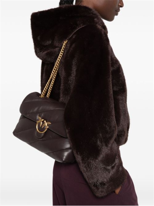 Borsa donna Pinko Love Puff Classic Small marrone PINKO | 107616A0F2M12Q