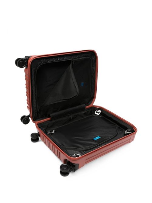 Trolley da cabina Piquadro PQ Light color cuoio in policarbonato con quattro ruote Piquadro | BV4425PQLCUO