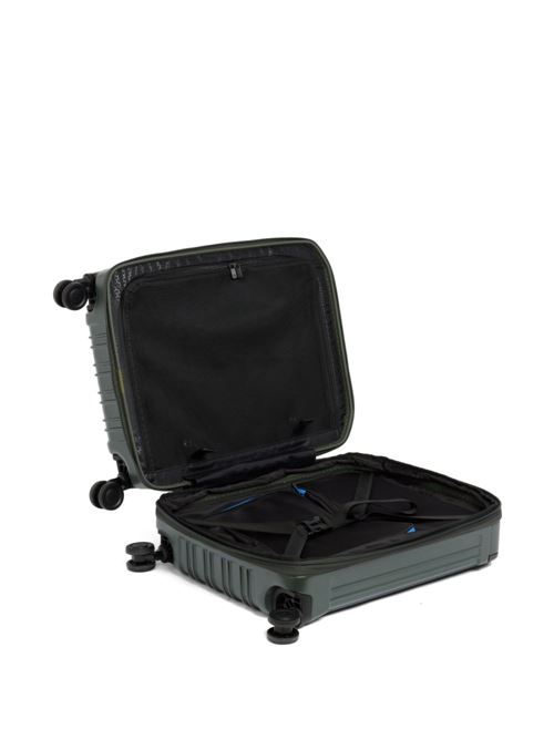 Trolley cabina unisex Piquadro PQ Light verde opaco con doppia apertura Piquadro | BV7245PQLVEO2