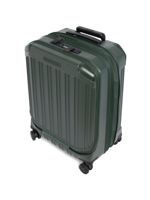 Trolley cabina unisex Piquadro PQ Light verde opaco con doppia apertura Piquadro | BV7245PQLVEO2