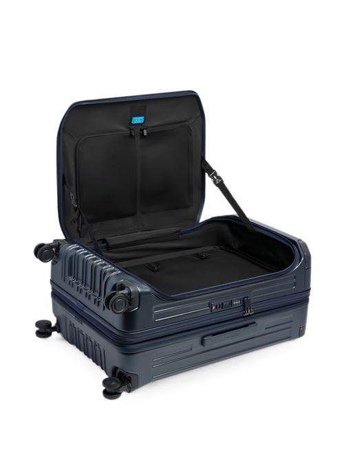 Trolley medio unisex Piquadro PQ Light blu opaco con doppia apertura Piquadro | BV7246PQLBLUO