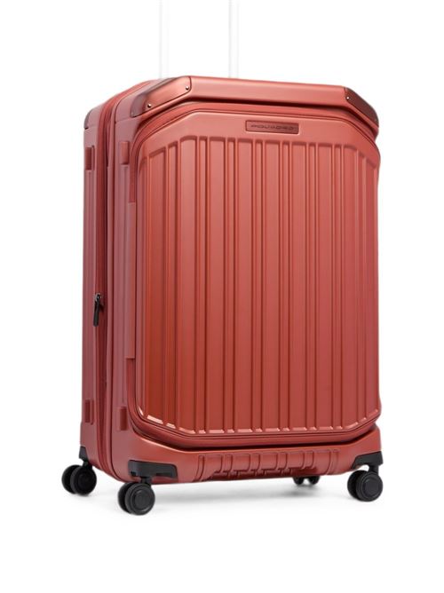 Trolley medio unisex Piquadro PQ Light rosso mattone con doppia apertura Piquadro | BV7246PQLCUO