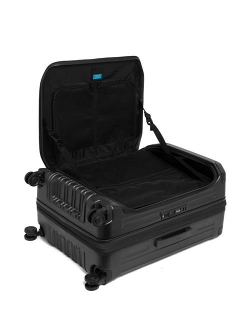 Trolley medio unisex Piquadro PQ Light nero opaco con doppia apertura Piquadro | BV7246PQLNO