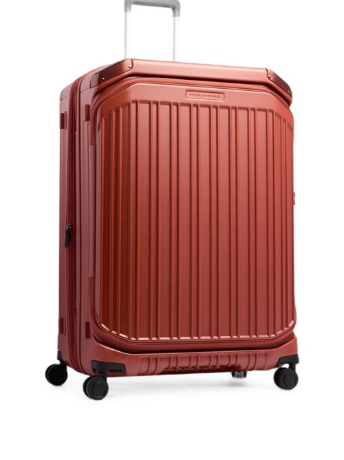 Trolley grande unisex Piquadro PQ Light rosso mattone con doppia apertura Piquadro | BV7247PQLCUO