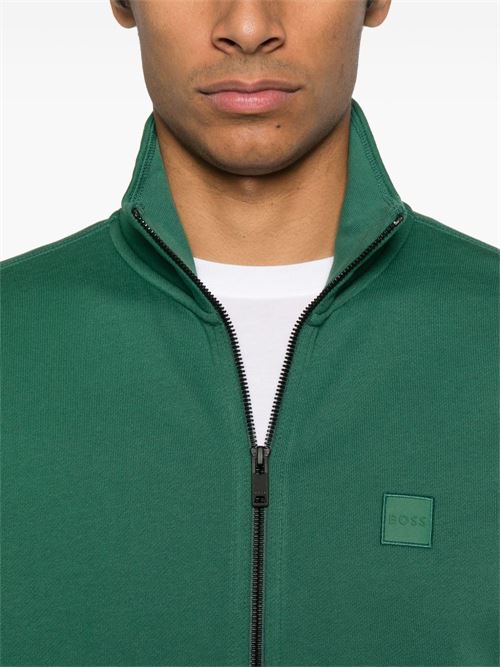 Felpa uomo con zip BOSS | 50511709343