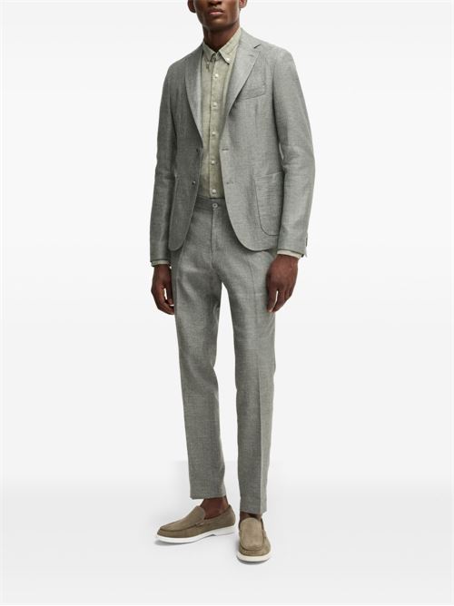 Camicia uomo in lino BOSS | 50529137311