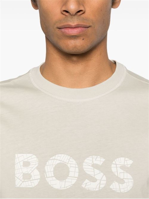 T-shirt uomo con logo BOSS | 50534923271