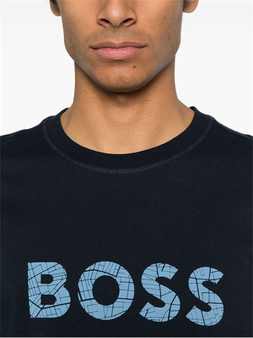 T-shirt uomo con logo BOSS | 50534923404
