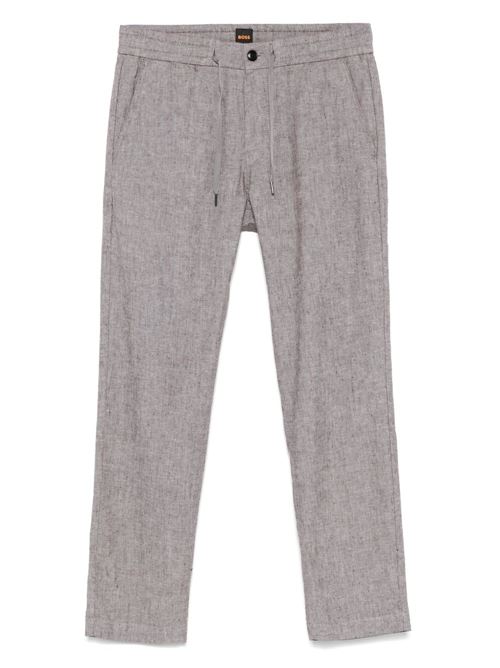 Pantalone uomo in lino BOSS | 50536881248