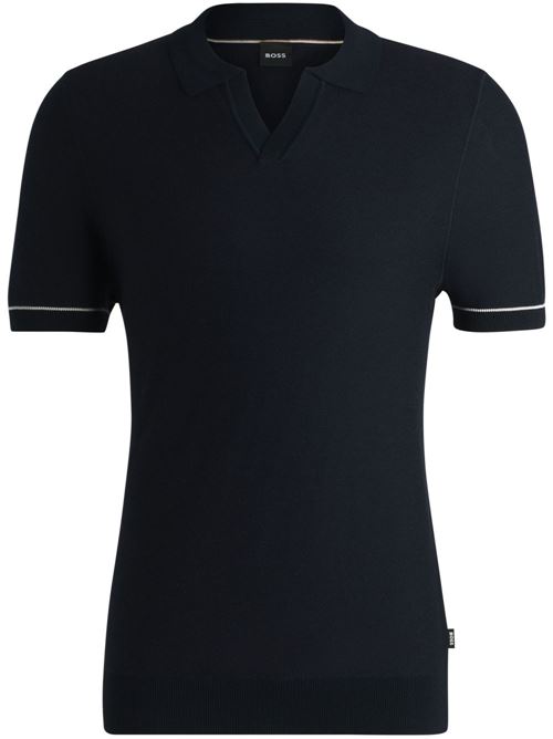 Polo uomo scollo a v BOSS | 50537654404