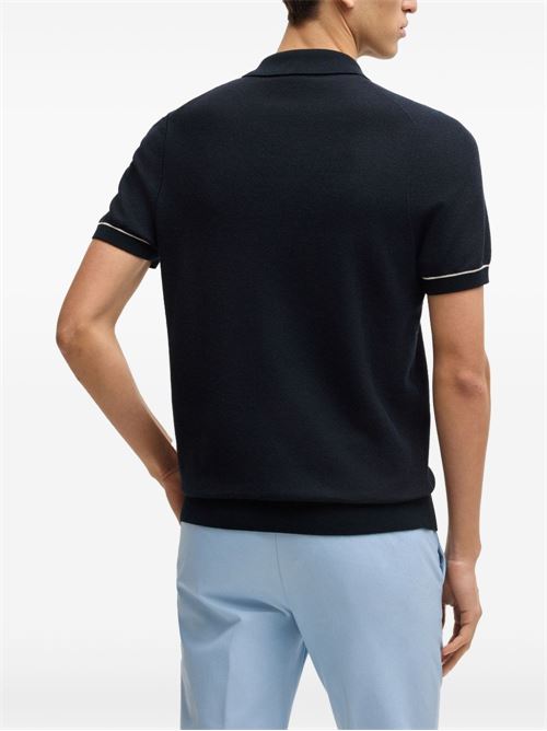 Polo uomo scollo a v BOSS | 50537654404