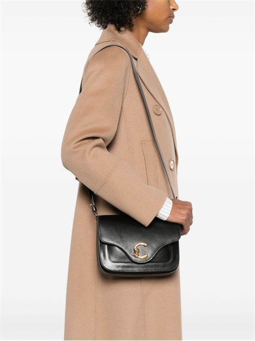 Borsa donna a spalla nera COCCINELLE | E1SSK150101001