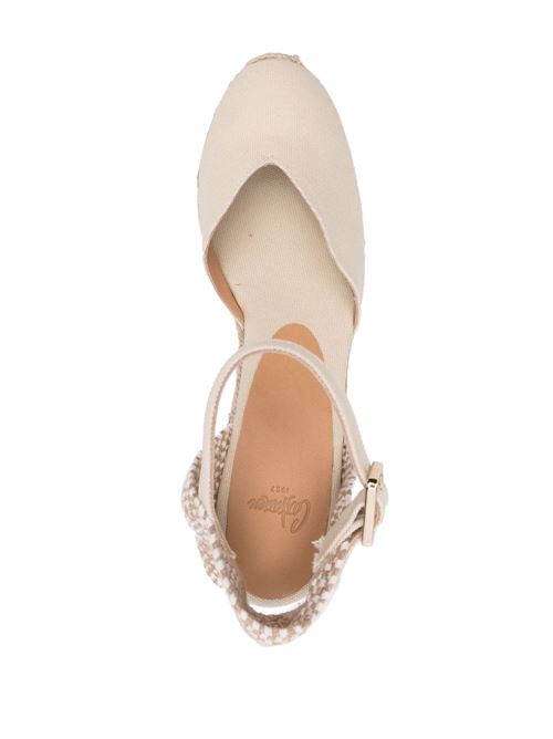 Sandalo donna con zeppa Castaner | CHIARITA8ED001020983203