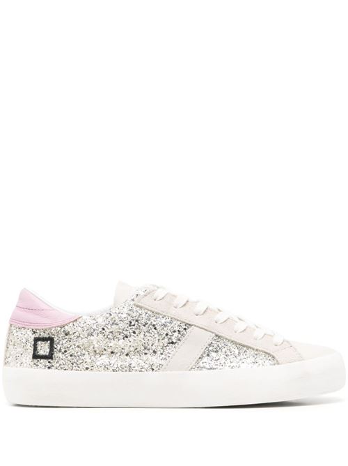 Sneakers donna hill low glitter D.A.T.E. | W421HLGLPL.