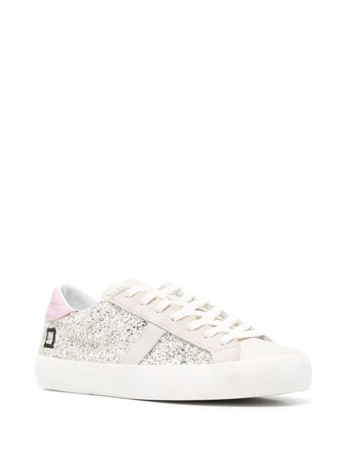 Sneakers donna hill low glitter D.A.T.E. | W421HLGLPL.
