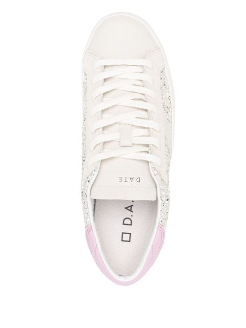 Sneakers donna hill low glitter D.A.T.E. | W421HLGLPL.