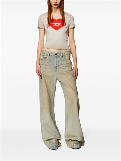 T-shirt donna con cuore T-Ele DIESEL | A128360SQAD72S